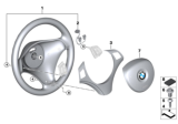Diagram for BMW 335i Steering Wheel - 32306777630