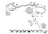 Diagram for BMW X3 Brake Line - 34306887449