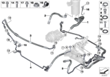Diagram for BMW X6 Power Steering Hose - 32416855252