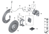 Diagram for BMW 330i Brake Disc - 34116860907