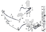 Diagram for BMW X6 Power Steering Hose - 32416792493