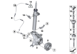 Diagram for 2013 BMW X3 Shock Absorber - 31316796315