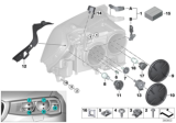 Diagram for BMW 535i xDrive Headlight Motor - 63117046049