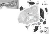 Diagram for BMW X5 M Light Control Module - 63117434274