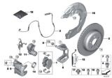 Diagram for BMW Brake Pad Sensor - 34356870350