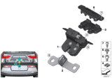 Diagram for BMW Tailgate Lock Actuator Motor - 51247248075