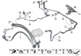 Diagram for BMW X5 Power Steering Hose - 32416855259