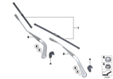 Diagram for BMW 335d Windshield Wiper - 61617253386