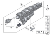 Diagram for BMW Exhaust Manifold - 11658053153