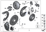 Diagram for BMW X2 Brake Pad Sensor - 34356888167