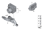 Diagram for BMW X2 ABS Control Module - 34527916187
