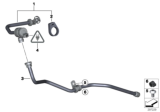 Diagram for BMW Fuel Tank Vent Valve - 13907618652
