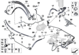 Diagram for BMW Power Steering Hose - 32416788261