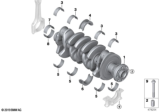 Diagram for BMW X1 Crankshaft Thrust Washer Set - 11217635693