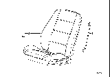 Diagram for BMW 318ti Seat Cushion Pad - 52108232786
