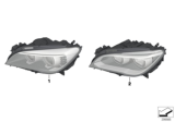 Diagram for BMW 750Li Headlight - 63117348501