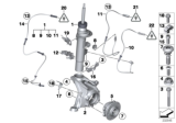 Diagram for BMW X4 Shock Absorber - 37116797025