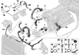 Diagram for BMW Z4 Cooling Hose - 17127564480