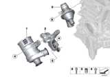 Diagram for 2013 BMW Z4 Water Pump - 11518635089