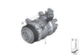 Diagram for BMW X5 A/C Compressor - 64529890656