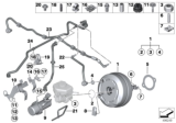 Diagram for BMW 330e Brake Booster - 34336858064