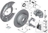 Diagram for BMW Brake Caliper Repair Kit - 34216769103