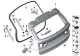 Diagram for BMW Trunk Lid Lift Support - 51247350837