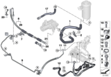 Diagram for BMW X5 Power Steering Hose - 32416783856