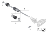Diagram for BMW Axle Shaft - 31608643184