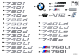 Diagram for BMW 528i Emblem - 51148132375