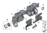 Diagram for BMW Turbocharger - 11657593017