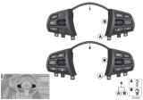 Diagram for BMW 330i Cruise Control Switch - 61319261859