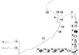 Diagram for BMW Alpina B7 Brake Line - 34326789263
