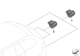 Diagram for BMW Parking Assist Distance Sensor - 66216902180
