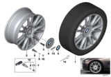 Diagram for 2015 BMW X5 M TPMS Sensor - 36106881890