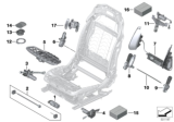 Diagram for BMW 740i Seat Motor - 52107314217