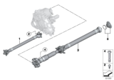 Diagram for BMW Drive Shaft - 26209425910
