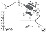 Diagram for BMW Parking Brake Cable - 34436785428