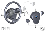 Diagram for BMW X3 Steering Wheel - 32306879173