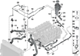 Diagram for BMW 328i Coolant Temperature Sensor - 13621433077