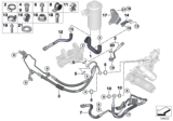 Diagram for BMW Power Steering Cooler - 17117606254