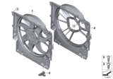Diagram for BMW 335i A/C Condenser Fan - 17427545366