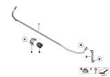 Diagram for BMW 330i Sway Bar Bushing - 33356792196