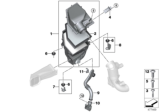 Diagram for BMW 740i Mass Air Flow Sensor - 13628583496