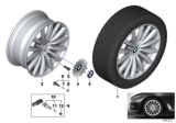 Diagram for BMW i8 Wheel Cover - 36136852052