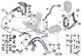 Diagram for BMW Alpina B7 Power Steering Hose - 32416776432