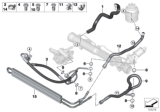 Diagram for BMW 335i Power Steering Hose - 32416776882