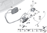 Diagram for BMW 750Li Door Striker - 51247199178