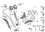 Diagram for BMW 550i Timing Chain Guide - 11147574373