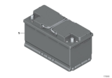 Diagram for BMW 535i xDrive Batteries - 61217598775